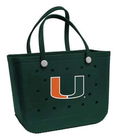 University of Miami College Venture Tote durable Beach Bag School Large Bogg Cover
