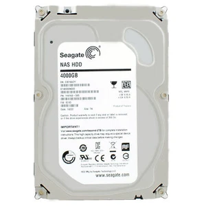 Seagate 4 To ST4000VN000 NAS 5900 Tr/min 64 Mo Sata III 3,5" Pouces - Afbeelding 1 van 5