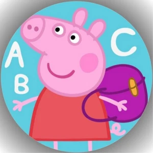 Tortenaufleger Geburtstag Tortenbild Fondant Peppa Pig L29 - Bild 1 von 1