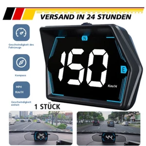 Auto Head Up Display HUD GPS Digitaler Tachometer Kilometerzähler Universal - Bild 1 von 16