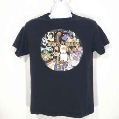 1996 Michael Jordan Space Jam Vintage 90s Promo T-Shirt. Sz Youth L (Women's S). - Image 1 of 4