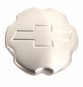 For 2010-2024 Chevrolet Camaro Billet Aluminum Radiator Cap Cover Bowtie Satin - Picture 1 of 1