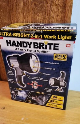 Handy Brite LED Work Light & Spotlight As Seen On TV Ultra-Brite With Tripod NEW - Image 1 of 2