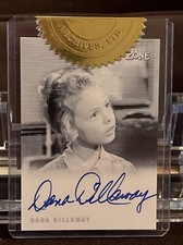 THE COMPLETE TWILIGHT ZONE 50TH ANNIVERSARY A126 DANA DILLAWAY AUTOGRAPH