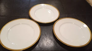 3 WM Guerin France Limoges Gold encrusted trim 5 1/2 Inch Dessert plate (43A) - Picture 1 of 6