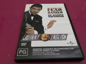 Johnny English He Knows No Fear Danger Nothing DVD Rowan Atkinson Imbruglia - Picture 1 of 2