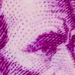 1954 Abraham Lincoln 4 Cent Stamp Block of 4 Purple Liberty Series Back Damage - Picture 1 of 11
