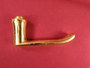 Baldwin Hardware Estate Hebel Messingoptik Türgriff, nur Hebel, massiv Messing - Bild 1 von 5
