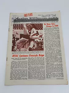 1979 Amateur Wrestling News Magazine Andre Metzger Oklahoma Sooners 4/30 - Picture 1 of 1