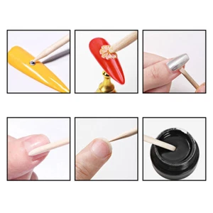 100Pcs Nail Tool Cuticle Nipper Spoon Pusher Cutter Clipper Trimmer Set AT - Picture 1 of 11
