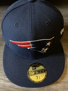 New Era 59Fifty New England Patriots Fitted Hat 7 5/8 - Picture 1 of 7