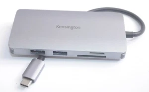 Kensington UH1400P USB-C 8-in-1 Driverless Mobile Laptop Dock, Universal, 8 Port - Picture 1 of 6