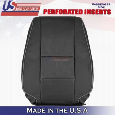 2001 2002 2003 2004 2005 Fits Lexus IS300 Passenger Top Leather Seat Cover Black - Image 1 of 4