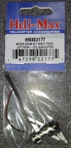 Heli-Max Motor Boom Set Right Front, Left Rear - 1SQ Quadcopter HMXE2177 NEW - Picture 1 of 1