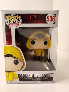 Funko Pop! Movies Georgie Denbrough IT #536, 2018 Vinyl Figure, Vaulted - Foto 1 di 5