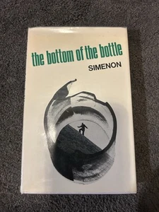 Georges Simenon The Bottom of the Bottle HC/DJ Hamish Hamilton 1st Eng Edition - Picture 1 of 4