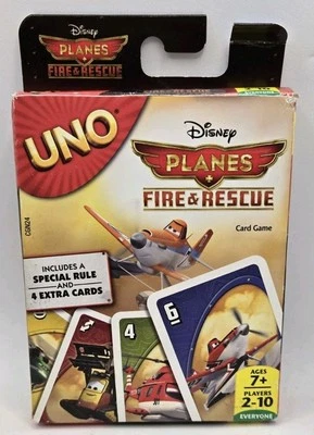 Uno Disney Planes Fire and Rescue Card Game Rare - Image 1 of 3