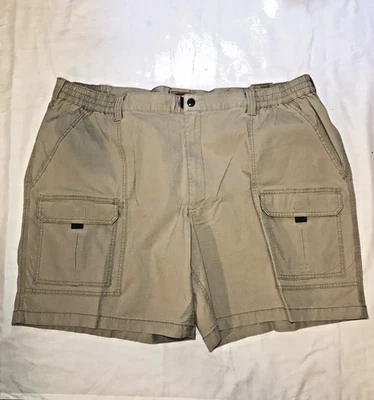 Foundry Mens Khaki Cargo Casual Shorts Size 54   4X - Image 1 of 4