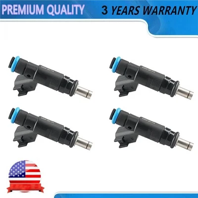 4x Inyectores de combustible para Dodge Avenger 2,4 L 2008-2014 y Journey 2,4 L 2009-2015 Foto 1 de 4