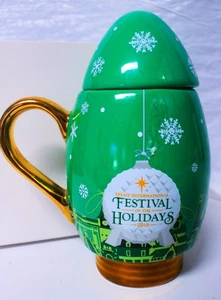 Epcot Festival of the Holidays Deckel Glühbirne Becher 2019 - Bild 1 von 4