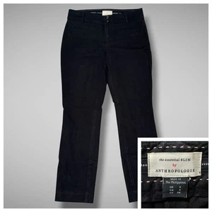 Pantalones de vestir ajustados para mujer Anthropologie The Essential talla 0 - Imagen 1 de 11