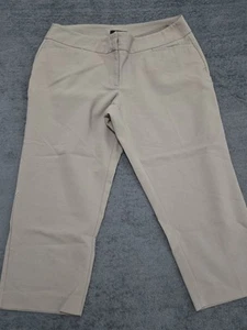Apt 9 Women’s Size 14 Curvy Tan Capri Pants Mid Rise - Picture 1 of 3