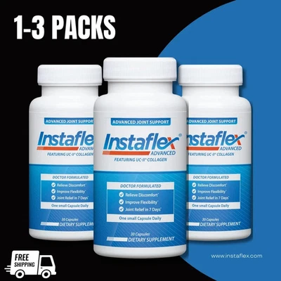 Instaflex Advanced Joint Support Supplement 3 упаковки 30 капсул EXp 01/03/2027 - Изображение 1 из 3