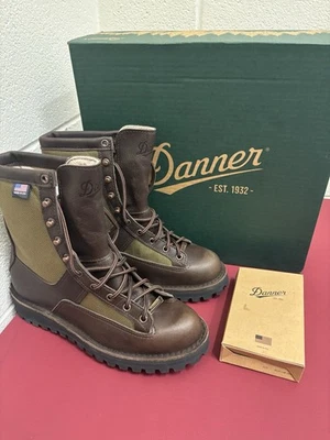 Botas Danner Grouse - Botas de caza Goretex de cuero marrón de 8 pulgadas para hombre Foto 1 de 4