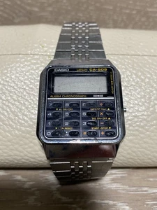 Casio Herren CA-505 Alarm Chrono Taschenrechner nur für Uhrenteile oder Reparatur ungetestet - Bild 1 von 11