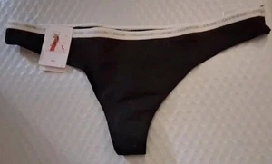 Calvin Klein CK One Cotton Thong Panty Women's Underwear NWT Size Small - Picture 1 of 2