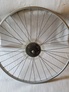 Vintage Huffy Elite 27" 10 SPD Hinterrad Alu Rad Montage - gebraucht/schön - Bild 1 von 23