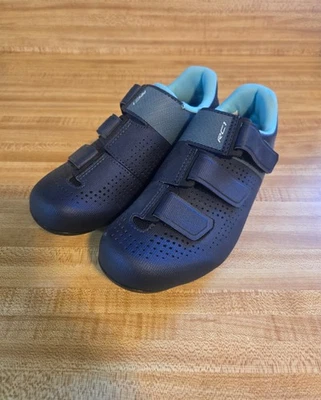 Zapatos de ciclismo Shimano 5.5 azules RC1 SHRC100W para mujer zapatos de ciclismo de carretera Foto 1 de 4