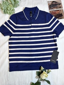 👕 NWT$118 Lululemon New Venture SS Knit Polo - HCLU - SizeXL - Imagen 1 de 8