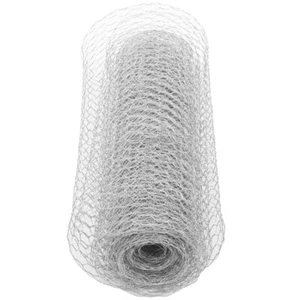 1 Roll of DIY Garden Wire Net Chicken Wire Fence Poultry Netting Hexagonal Wire - Picture 1 of 12