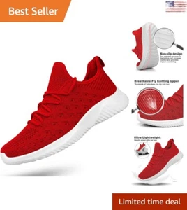 Walking Shoes Lightweight Breathable Non Slip Cushioned Running Shoes Sneakers - Picture 1 of 10