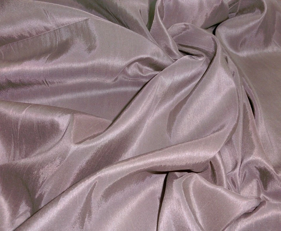 Dupioni Faux Silk Fabric Material BTY 60"W Wedding Dress Drape Tablecloth DIY - Image 1 of 1