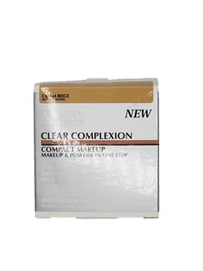 NEW Almay Clear Complexion Compact Makeup - Cream Beige - Picture 1 of 1