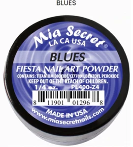 Mia Secret Nail Art Powder 12 Colors - FIESTA 0.25 oz - CHOOSE COLOR: - Picture 1 of 13