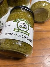 Pesto Alla Genovese Artisanat Produit En Calabre sans Conservateurs Et Gluten