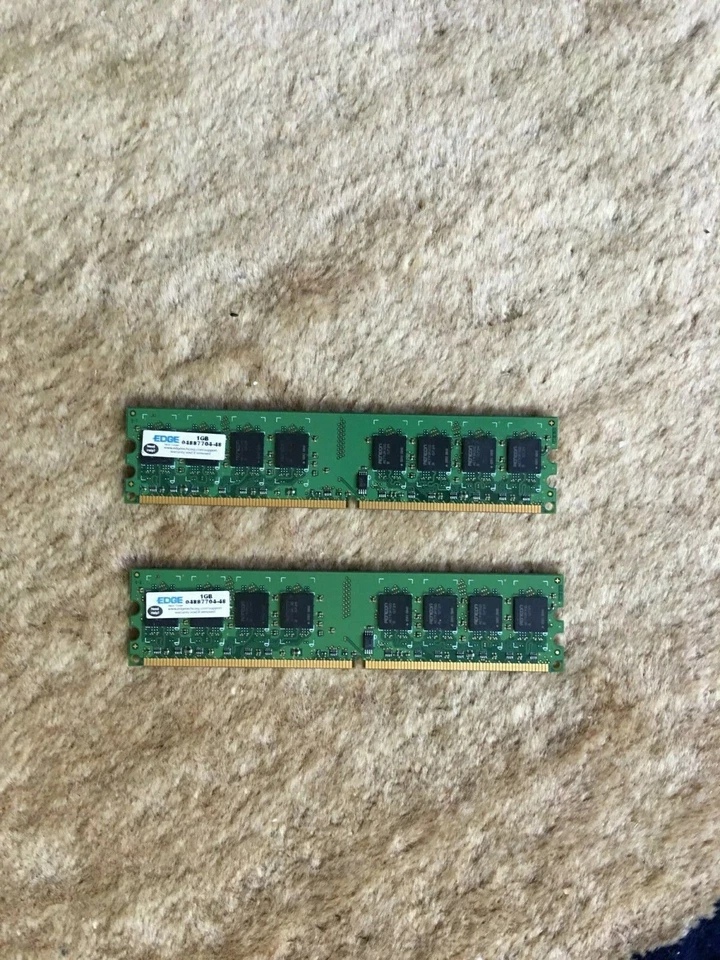 Memoria EDGE 1 GB - DIMM 240 pines - Serie DDR2 sin búfer Foto 1 de 2