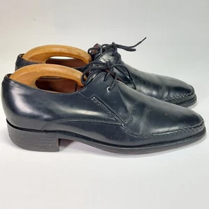 Barker Mens formal Black derby shoes UK7.5 EU41.5 US8.5 - Picture 1 of 5