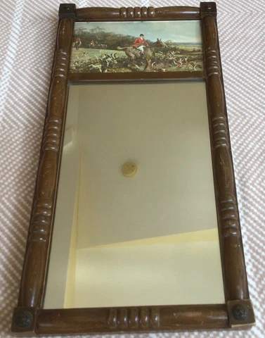 Fox Hunt Hunting Framed Picture and Mirror Cover