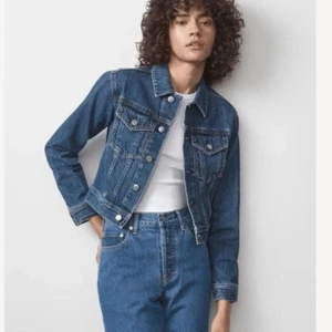 Everlane Blue Classic Denim  jacket Size Large - Picture 1 of 5