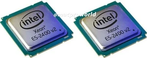 Matching Pair Intel Xeon E5-2440v2 8Core 2.4GHz 20MB 7.2GT/s CPU Processor SR19T - Afbeelding 1 van 3