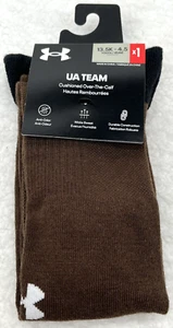 Under Armour UA Team Youth 13.5K-4.5 Over-the-Calf Socks Cleveland Brown - Picture 1 of 12