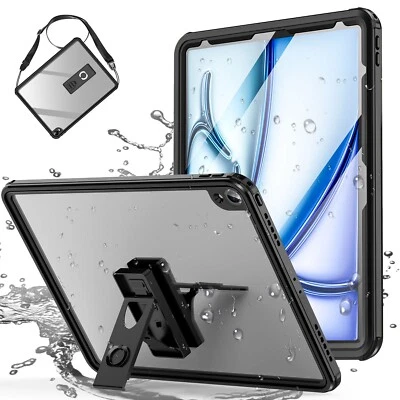 For iPad Air M2 2024/M3 2025 13 inch Waterproof Case Slim Shockproof Stand Cover - Image 1 of 4