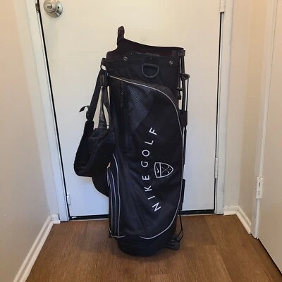 Vintage Nike Golf Stand Bag Izzo Dual Strap Carry CHP Foundation 11-99 - Image 1 of 4