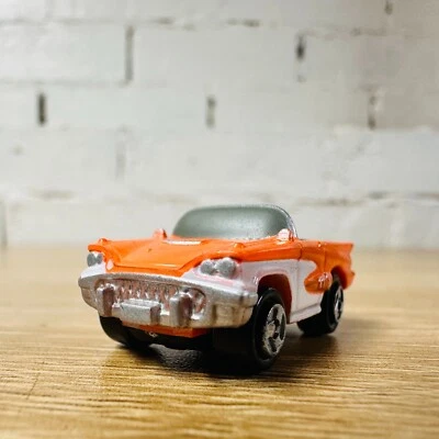 Micro Machines Galoob 1958 58 Ford Thunderbird Orange White - Image 1 of 4