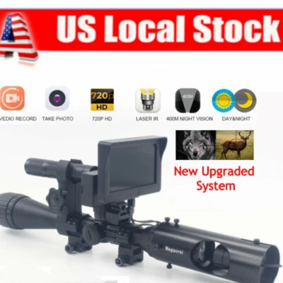 Megaorei 2 Night Vision Scope 850nm IR HD Camera DVR 720P Wildlife Scope