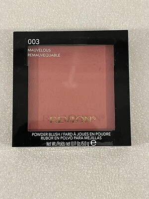 Revlon Powder Blush 003 Mauvelous Silky Buildable Color - Image 1 of 2